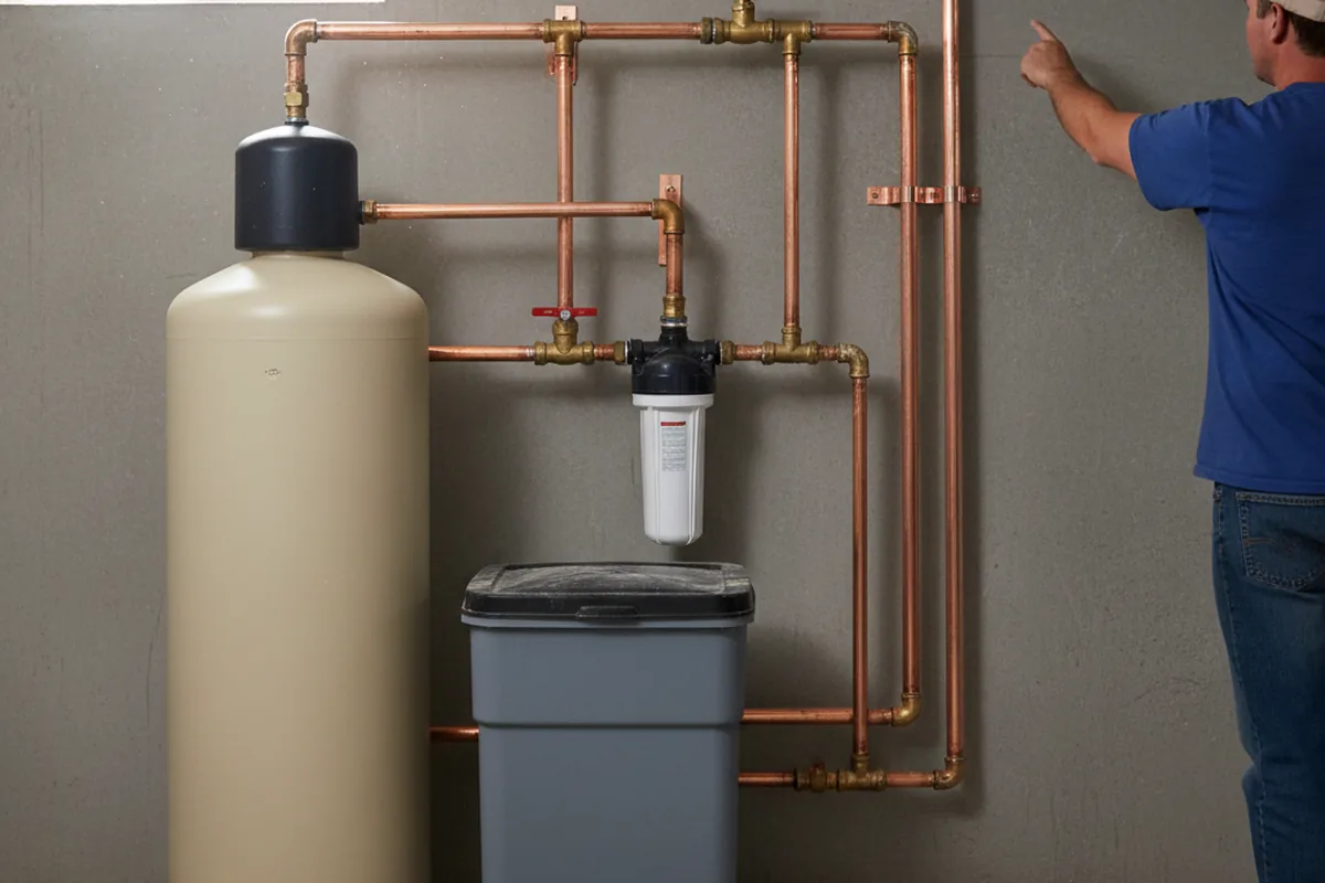 Whole-house water treatment system installed in El Reno